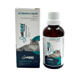 Allday all-Biotin Liquid - Plus B Tüy Dökümü Vitamini 50 mL
