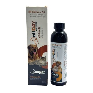 Allday Kedi ve Köpekler İçin Somon Yağı 200 mL