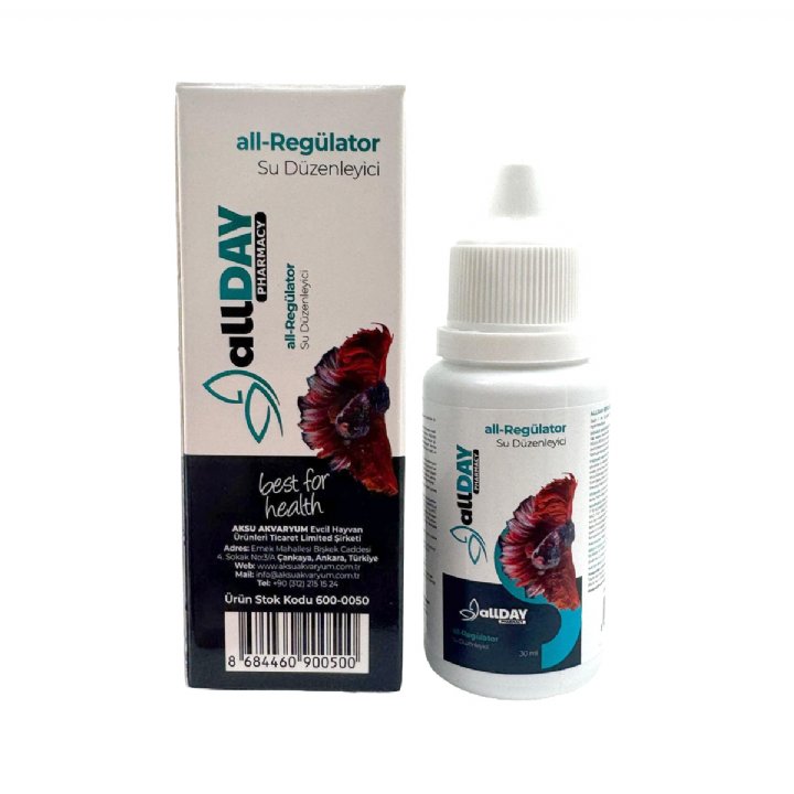 Allday all-Regülatör - Akvaryum Su Düzenleyici 30 mL