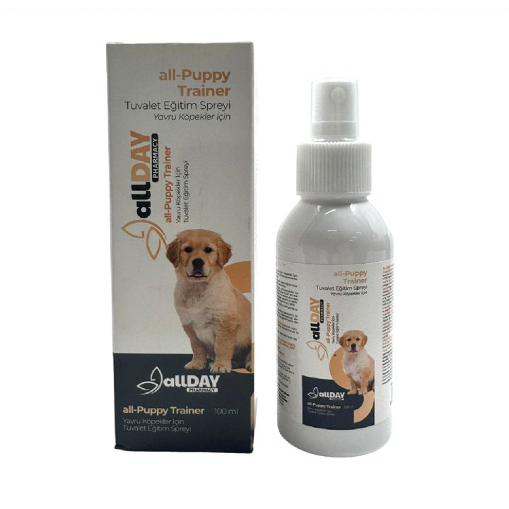 Allday all-Puppy Trainer - Tuvalet Eğitim Spreyi Yavru Köpekler İçin 100 mL
