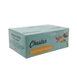 Chester Kalsiyum Blok 12 Adet - Kuş Gaga Taşı