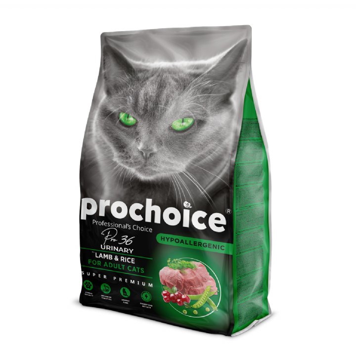 Prochoice Pro 36 Kuzu Etli ve Pirinçli Yetişkin Kedi Maması 2kg - Hipoalerjenik