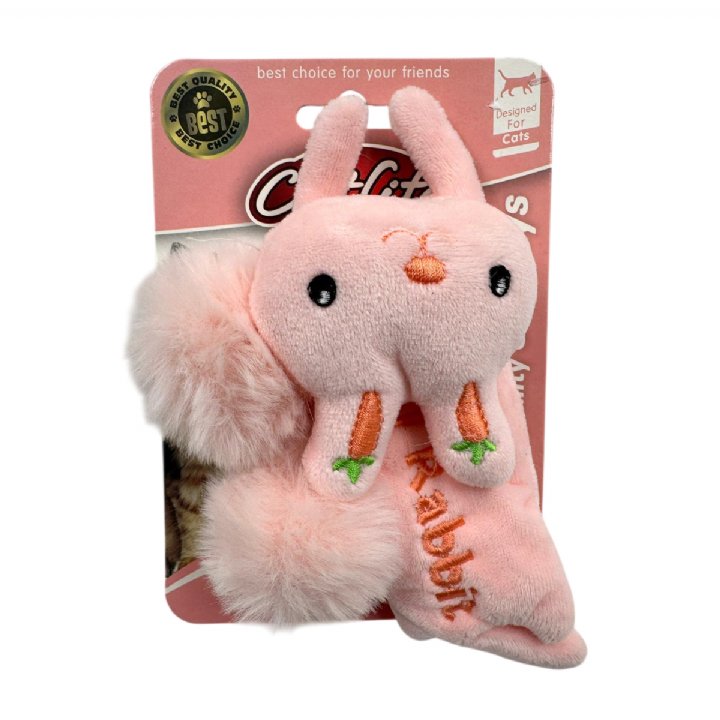 Catlife 203109 Zilli Tavşan Kedi Oyuncağı
