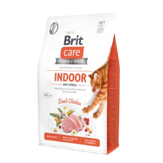 Brit Care Tavuklu Kedi Maması 2kg - Ev Kedileri İçin Stres Karşıtı