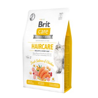 Brit Care Somonlu ve Tavuklu Kedi Maması 2kg - Hipoalerjenik - Tüy Sağlığı Destekleyici