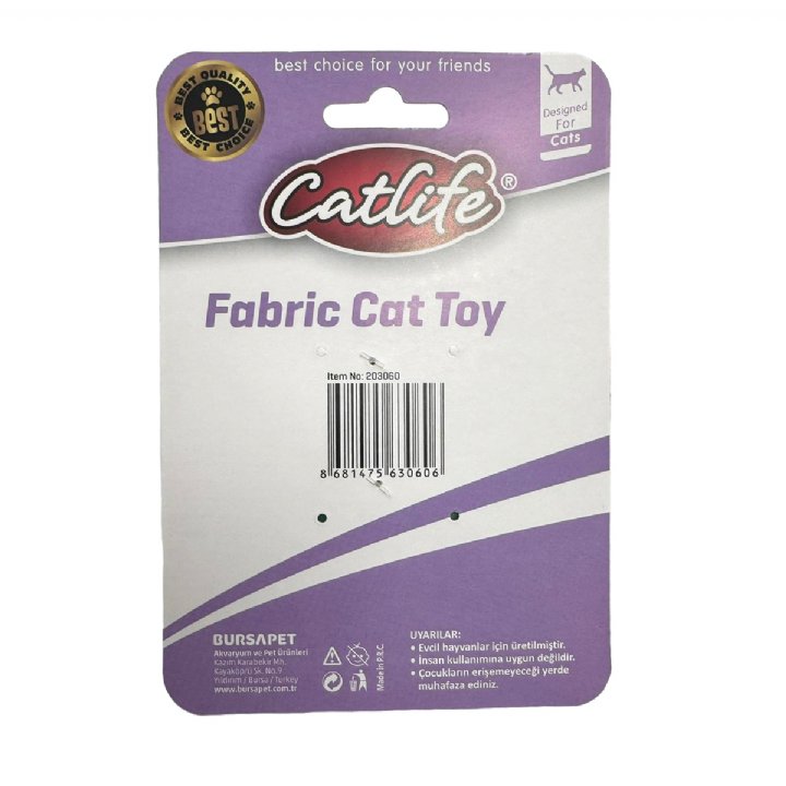 Catlife 203060 Uzun Kuyruklu Fare Kedi Oyuncağı
