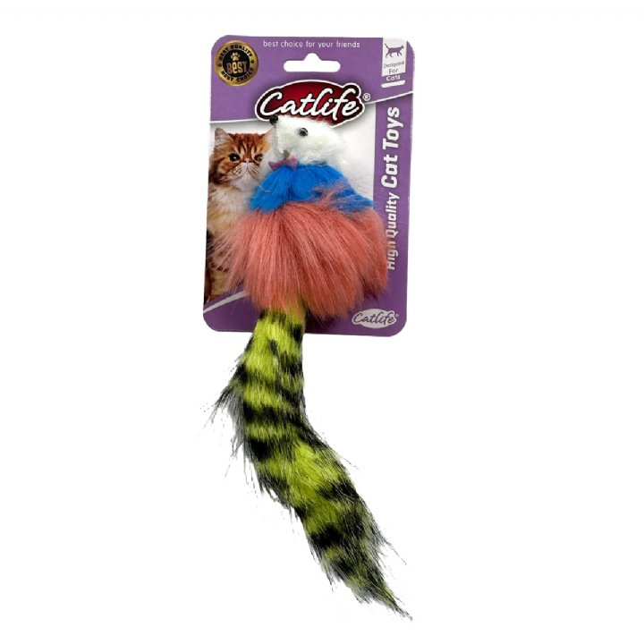 Catlife 203060 Uzun Kuyruklu Fare Kedi Oyuncağı