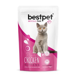 Bestpet Tavuklu ve Pirinçli Yavru Kedi Maması 1kg