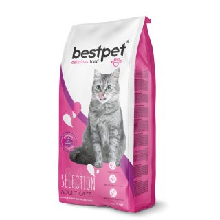 Bestpet Selection Tavuklu Yetişkin Kedi Maması 15kg - (Seçici Kediler İçin)