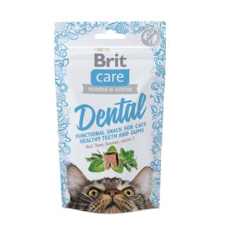 Brit Care C Vitaminli ve Biberiyeli Kedi Ödül Maması 50g - Diş Sağlığı Destekleyici