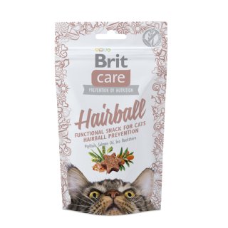 Brit Care Karnıyarık Otu Lifli ve Somon Yağlı Kedi Ödül Maması 50g - Tüy Yumağı Karşıtı