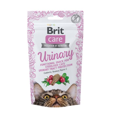 Brit Care Kızılcıklı ve Biberiyeli Kedi Ödül Maması 50g - C Vitaminli - İdrar Yolu Destekleyici