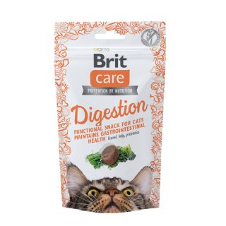Brit Care Prebiyotikli - Rezeneli ve Deniz Yosunlu Kedi Ödül Maması 50g - Sindirim Destekleyici