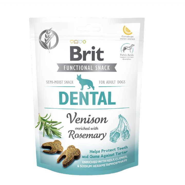 Brit Care Geyik Etli ve Biberiyeli Diş Sağlığı Destekleyici Köpek Ödül Maması 150g