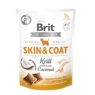 Brit Care Kril ve Hindistan Cevizli Köpek Ödül Maması 150g - Deri ve Tüy Sağlığı Destekleyici