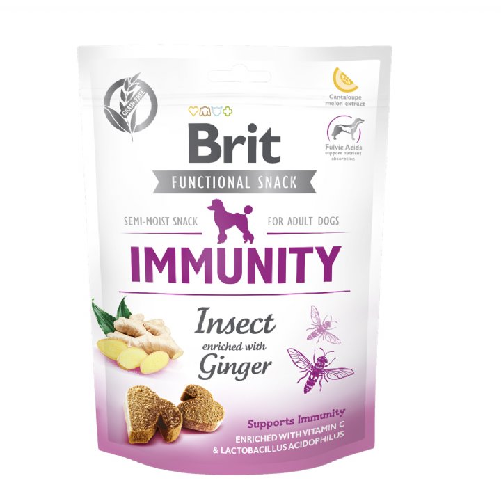 Brit Care Böcekli ve Zencefilli Köpek Ödül Maması 150g - Bağışıklık Destekleyici