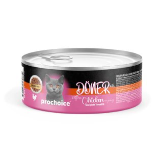 Prochoice DÖNER Bites Tavuklu Yavru Kedi Konservesi Soslu 70g