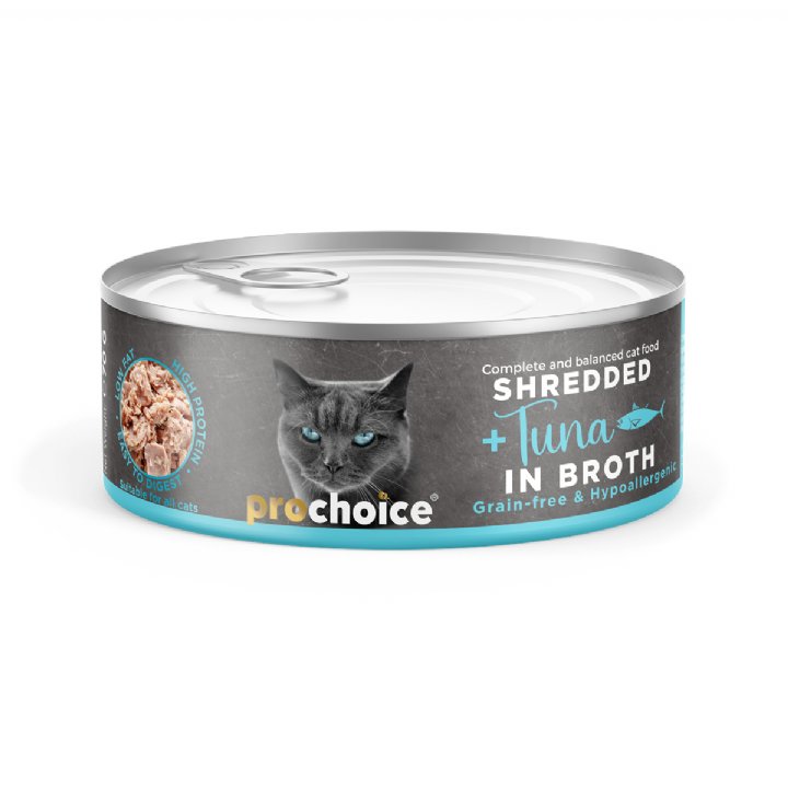 Prochoice Deluxe Parça Ton Balıklı Kedi Konservesi 70g - Hipoalerjenik