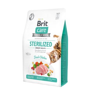 Brit Care Tavuklu İdrar Yolu Sağlığı Destekli Kısırlaştırılmış Kedi Maması 2kg - Tahılsız Hipoalerjenik