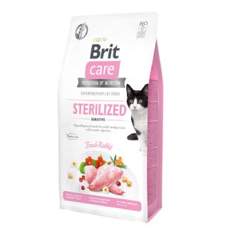 Brit Care Tavşanlı Kısırlaştırılmış Kedi Maması 7kg - Hipoalerjenik Hassas Sindirimli