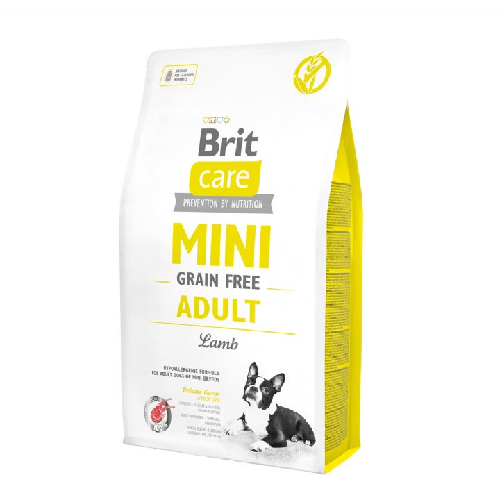 Brit Care Mini Kuzu Etli Tahılsız Yetişkin Küçük Irk Köpek Maması 2kg
