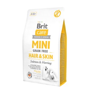 Brit Care Mini Somonlu ve Ringa Balıklı Tahılsız Tüy ve Deri Sağlığı Destekli Köpek Maması 2kg