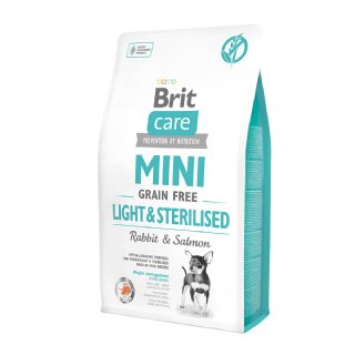 Brit Care Mini Light Tavşanlı ve Somonlu Kısırlaştırılmış Köpek Maması 2kg