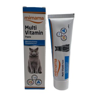 Mimama Multivitamin Kedi Malt Macunu 100g