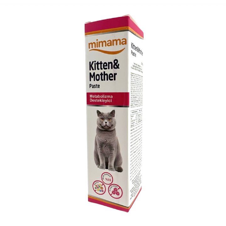Mimama Kitten & Mother Paste 100g - Yavru ve Anne Kediler İçin Malt Macunu