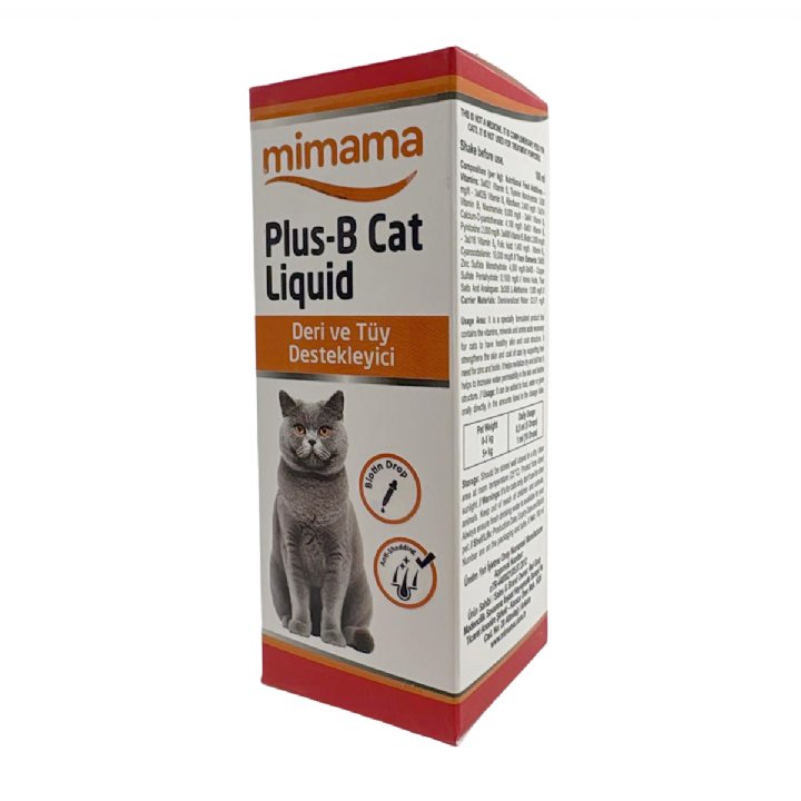 Mimama B7 Kedi Sıvı Takviye 50 mL - Plus B Cat Liquid