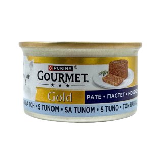 Gourmet Gold Ton Balıklı Yaş Kedi Konservesi 24x85gr - Kıyılmış