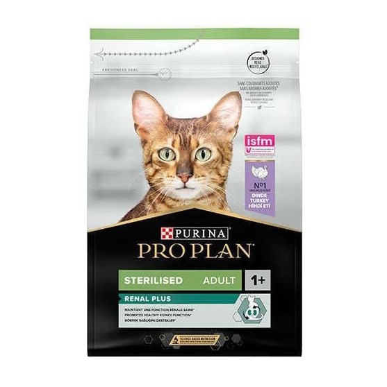 Pro Plan Hindili Kısırlaştırılmış Kedi Maması 10kg - Renal Plus