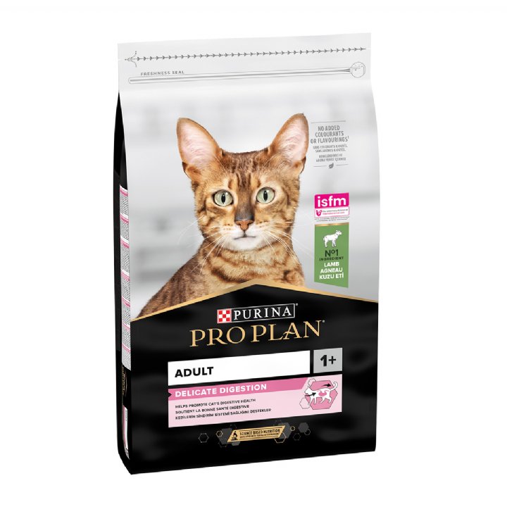 Pro Plan Kuzu Etli Yetişkin Kedi Maması 10kg - Delicate Digestion