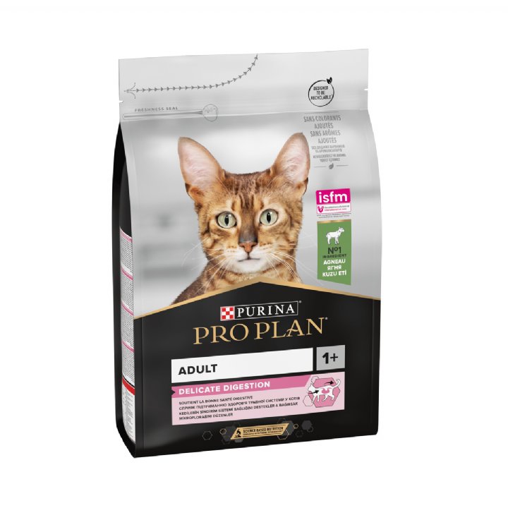 Pro Plan Delicate Kuzu Etli Yetişkin Kedi Maması 3kg - Hassas Sindirimli Kediler İçin