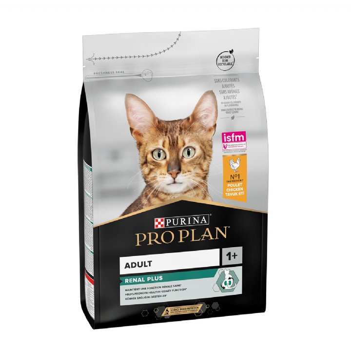 Pro Plan Tavuklu Yetişkin Kedi Maması 3kg - Renal Plus