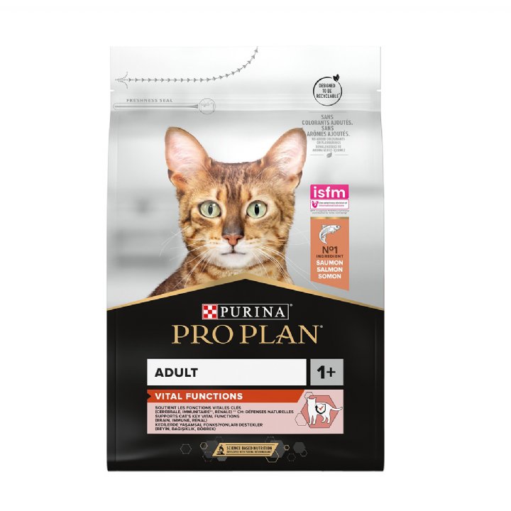 Pro Plan Somonlu Yetişkin Kedi Maması 1,5kg - Vital Functions