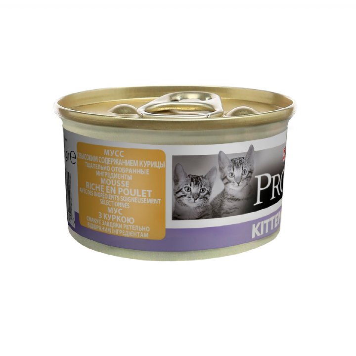 Pro Plan Kitten Tavuklu Yaş Kedi Mama Konservesi 85gr