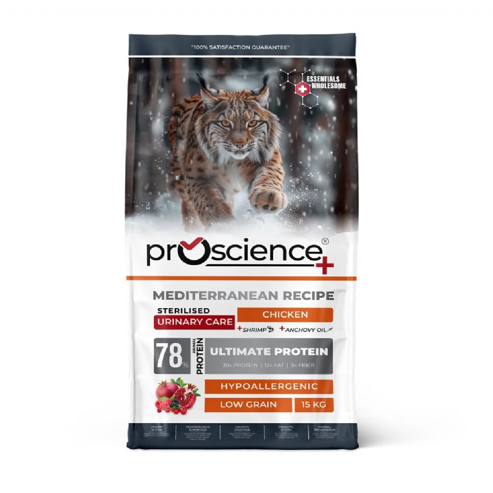 Proscience Tavuklu Kısırlaştırılmış Kedi Maması 15kg
