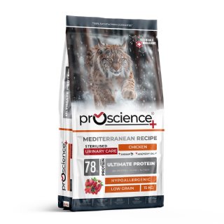 Proscience Tavuklu Kısırlaştırılmış Kedi Maması 15kg