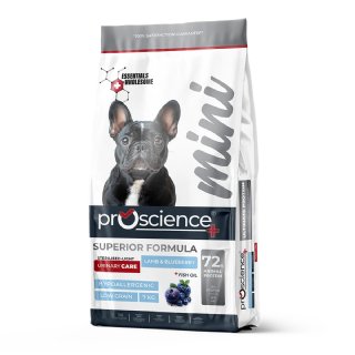 Proscience Küçük Irk Kuzu Etli ve Yaban Mersinli Kısırlaştırılmış Köpek Maması 7kg - Light