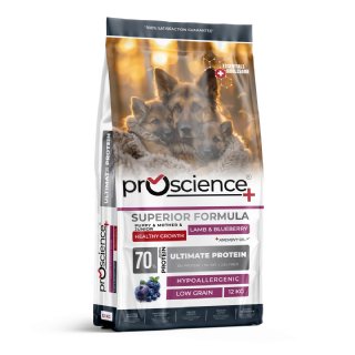 Proscience Kuzu Etli ve Yaban Mersinli Anne ve Yavru Köpek Maması 12kg - Hipoalerjenik