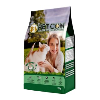 Petcoin Tavuklu Yetişkin Kedi Maması 15kg