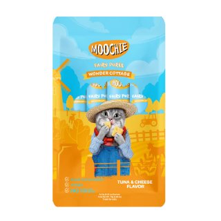 Moochie Ton Balıklı ve Peynirli Sıvı Kedi Ödülü 5x15g