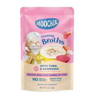 Moochie Ton Balıklı ve Kanikamalı Çorba 40g - Kedi Ödülü