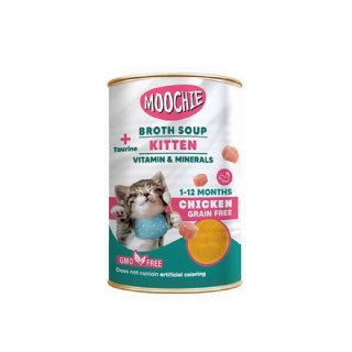 Moochie Tavuklu Yavru Kedi Et Suyu Çorbası 135 Ml