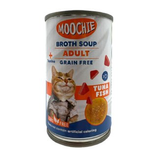 Moochie Ton Balıklı Yetişkin Kedi Et Suyu Çorbası 135 mL