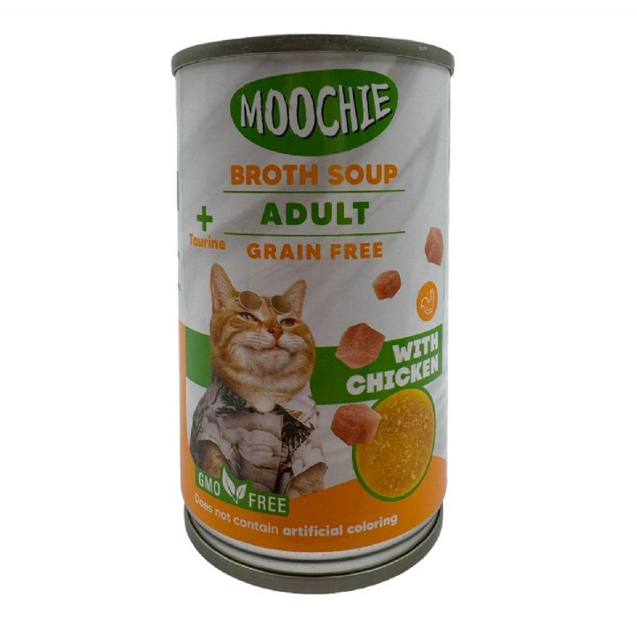 Moochie Tavuklu Yetişkin Kedi Et Suyu Çorbası 135 Ml
