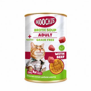 Moochie Dana Etli Yetişkin Kedi Et Suyu Çorbası 135 Ml