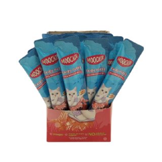 Moochie Ton Balıklı Karışık Aromalı Sıvı Kedi Ödül Maması 30x15g